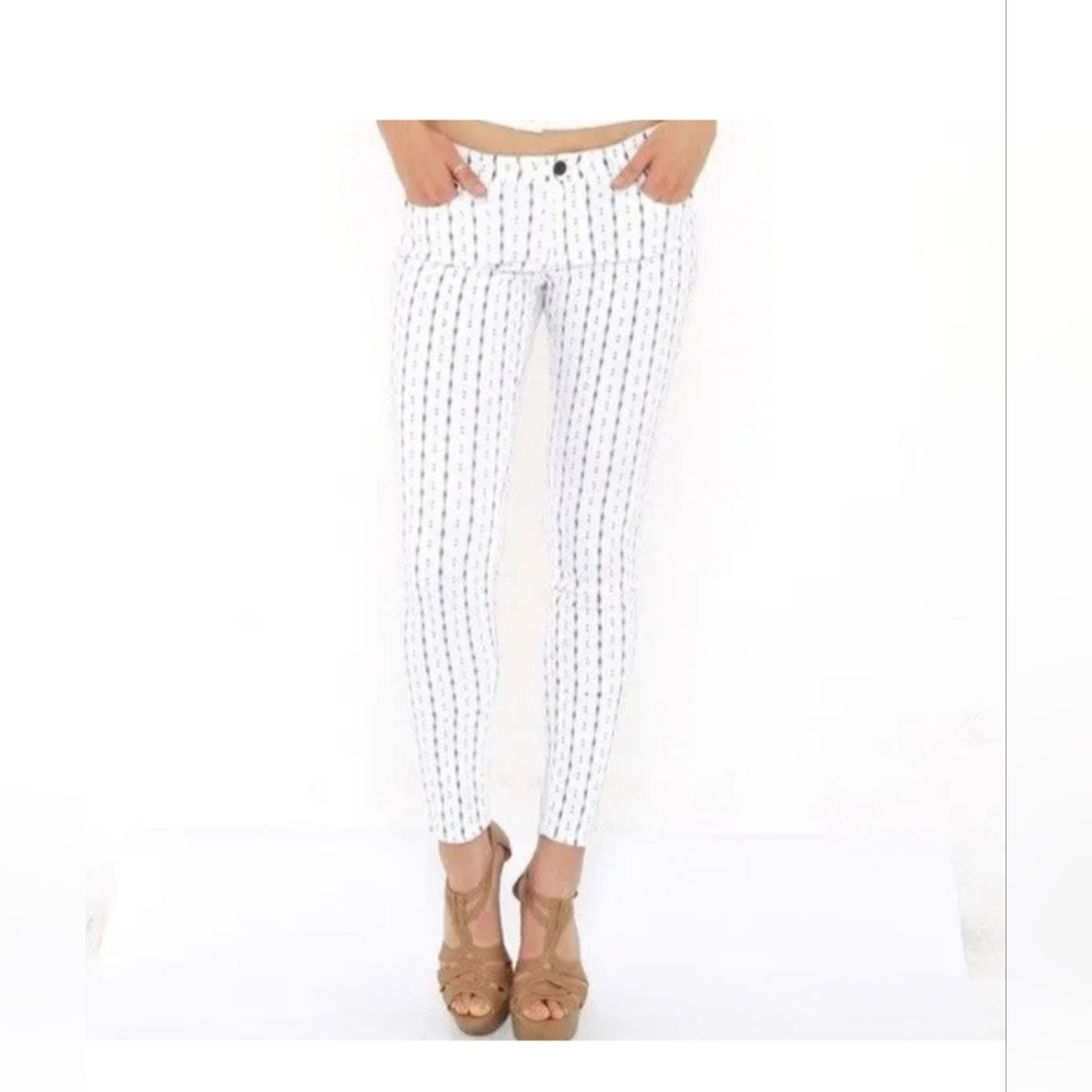 Adriano Goldschmied Stylist Series Cher Coulter White Skinny Jeans Size 29R